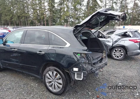 2014 Acura Mdx Technology Package from USA, damaged, VIN 5FRYD4H41EB041914